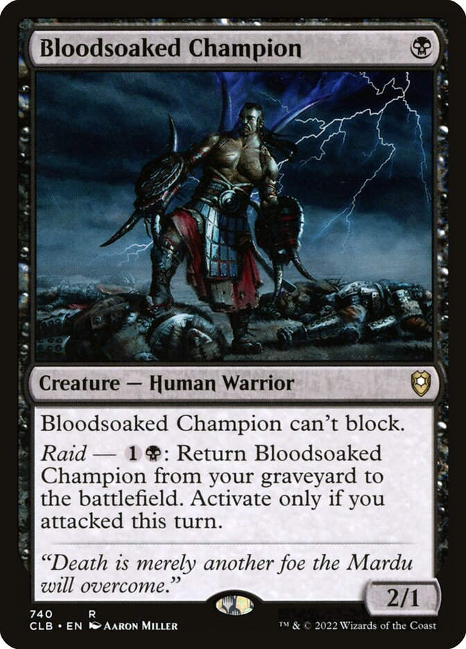 Bloodsoaked Champion (CLB) (740)