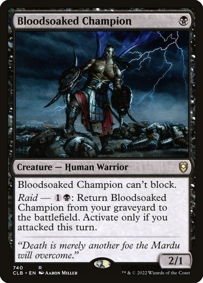 Bloodsoaked Champion (CLB) (740)
