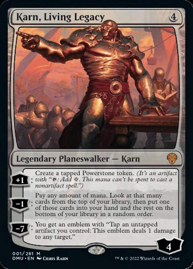 Karn, Living Legacy (DMU)