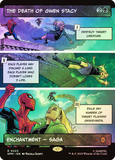 The Death of Gwen Stacy (SPM) (223) / Showcase / Foil
