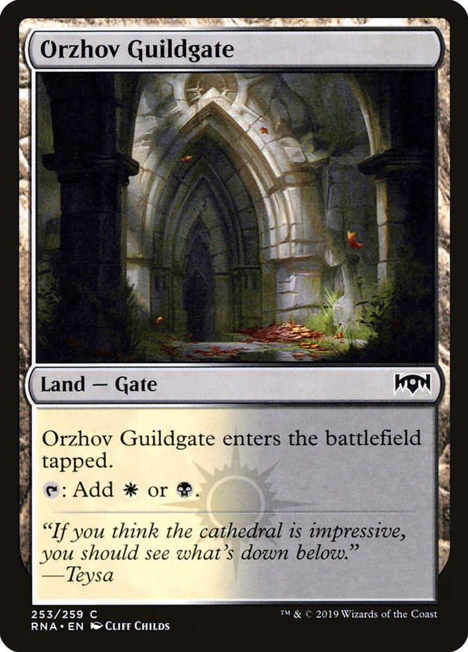 Orzhov Guildgate (RNA) (253)