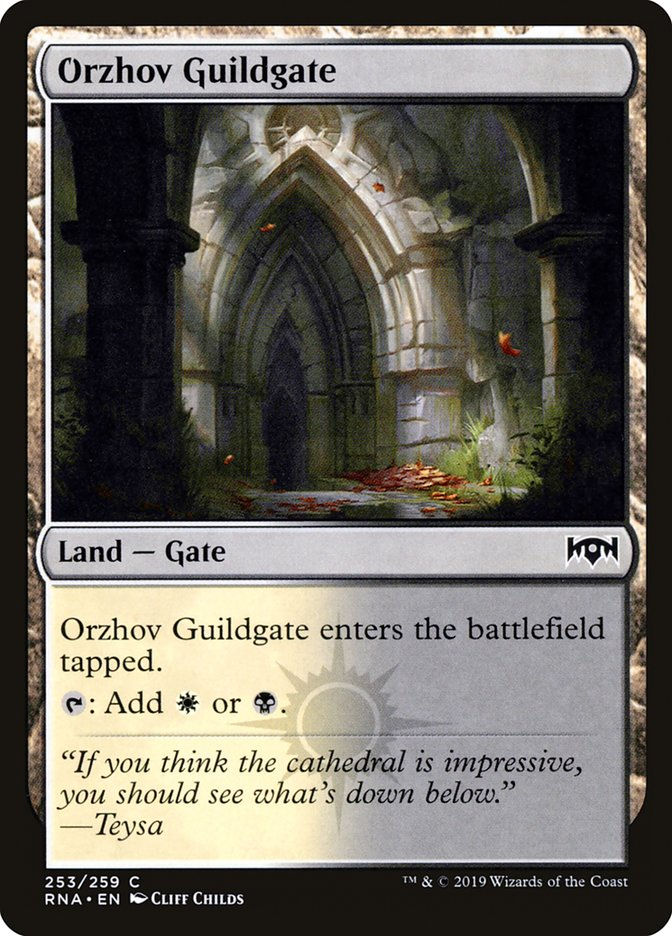 Orzhov Guildgate (RNA) (253)