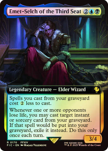 Emet-Selch of the Third Seat (FIC) (170) / Extended Art / Foil