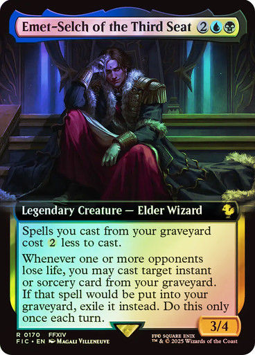 Emet-Selch of the Third Seat (FIC) (170) / Extended Art / Foil