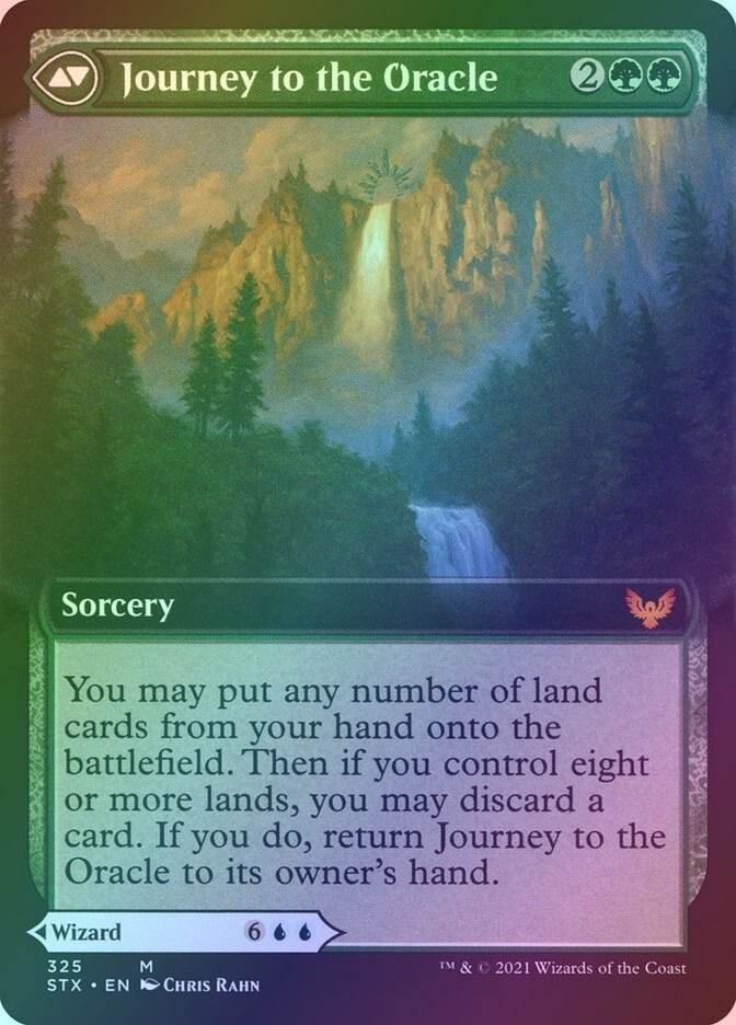 Jadzi, Oracle of Arcavios // Journey to the Oracle (STX) (325) /Foil — cara 2 de 2