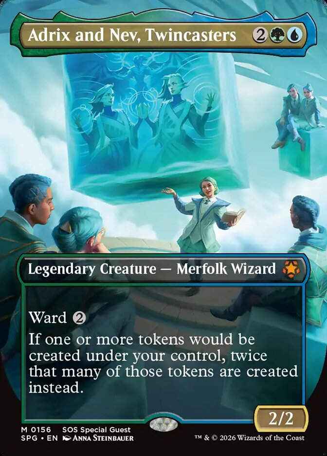 Adrix and Nev, Twincasters (SPG) (156) / Borderless