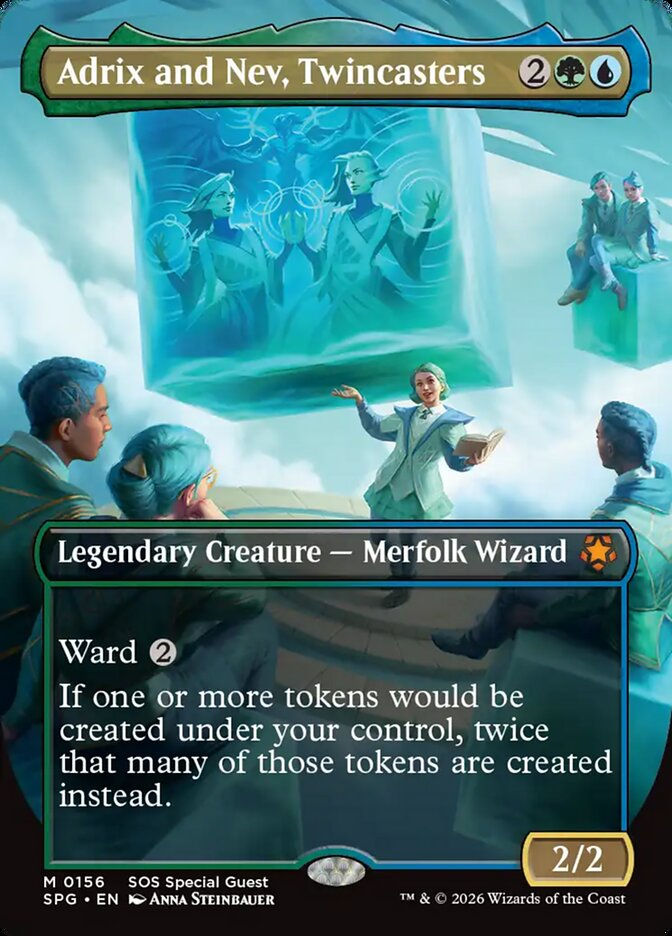 Adrix and Nev, Twincasters (SPG) (156) / Borderless