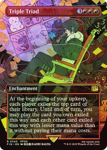 Triple Triad (FIN) (340) / Borderless / Foil