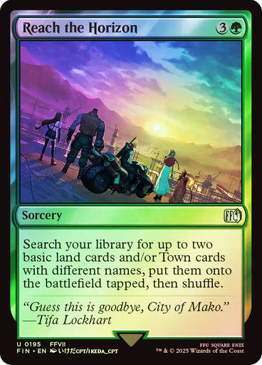 Reach the Horizon (FIN) (195) / Foil