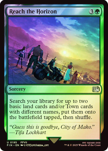 Reach the Horizon (FIN) (195) / Foil