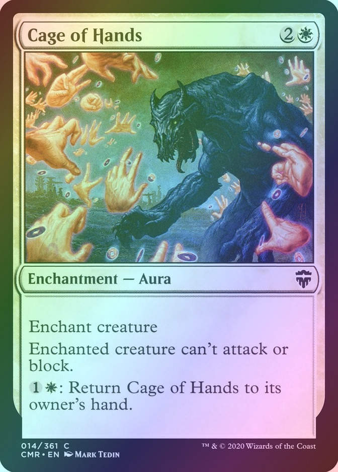 Cage of Hands (CMR) (14) / Foil