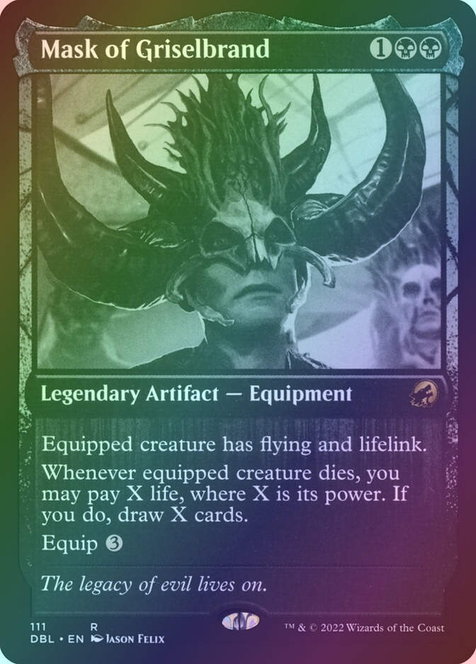 Mask of Griselbrand (DBL) (111) / Foil