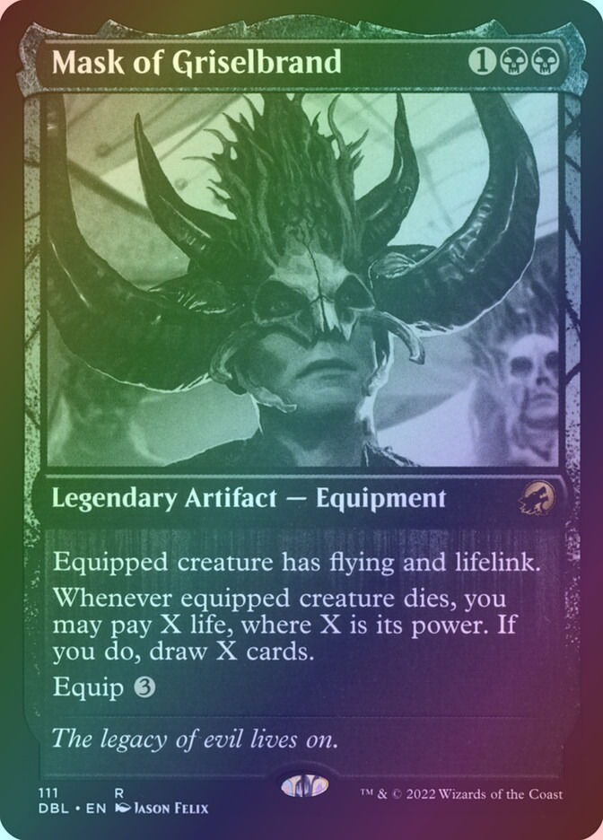 Mask of Griselbrand (DBL) (111) / Foil