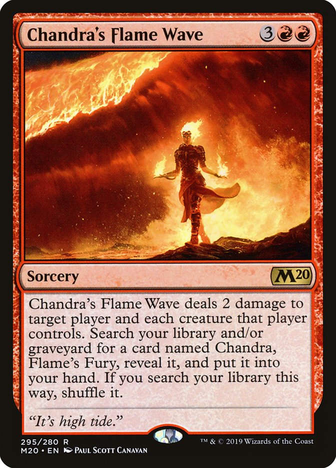 Chandra's Flame Wave (M20) (295)