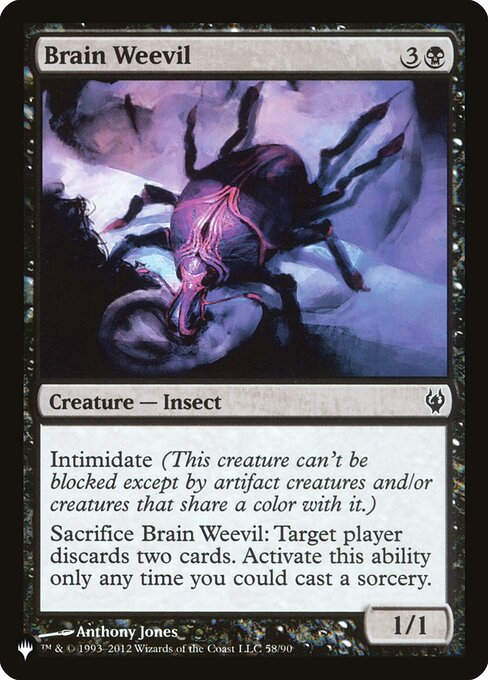 Brain Weevil (PLST) (DDJ-58)