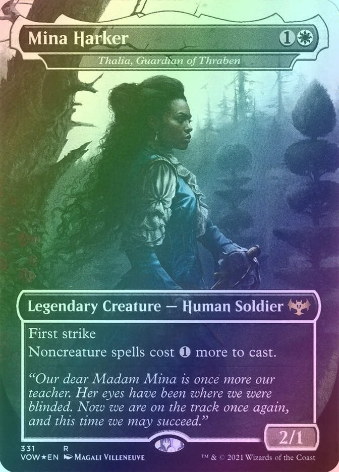 Thalia, Guardian of Thraben (VOW) (331) / Borderless / Foil