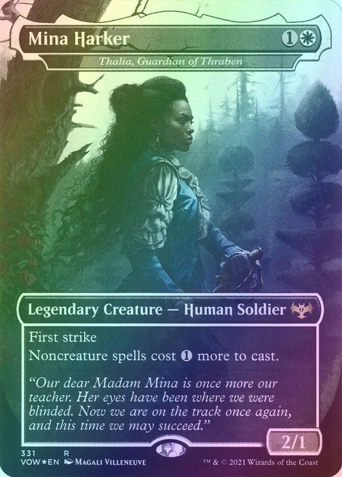 Thalia, Guardian of Thraben (VOW) (331) / Borderless / Foil
