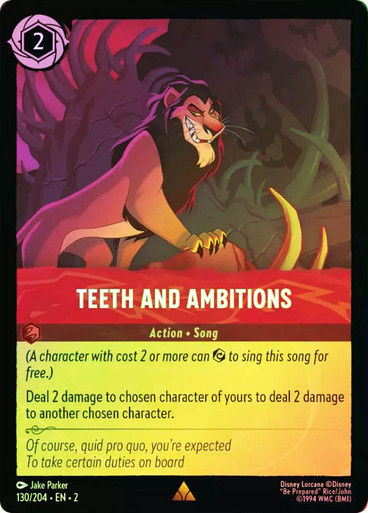 Teeth and Ambitions (LOR_ROF) / Foil