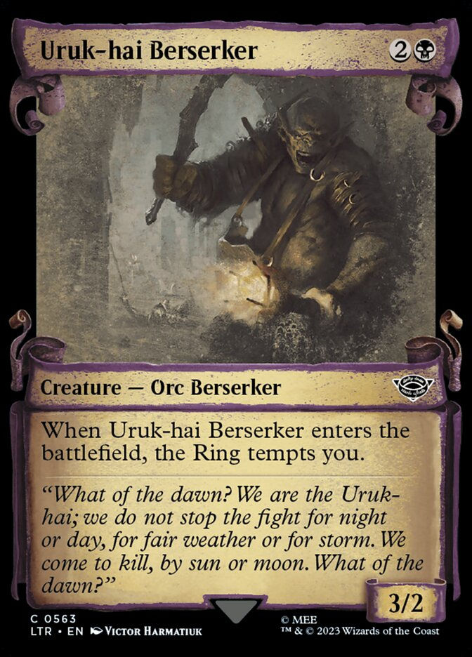 Uruk-hai Berserker (LTR) (563) / Showcase