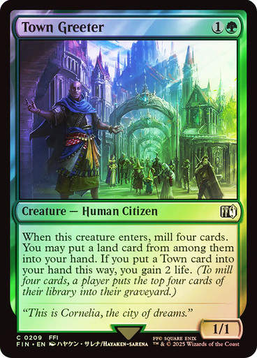 Town Greeter (FIN) (209) / Foil