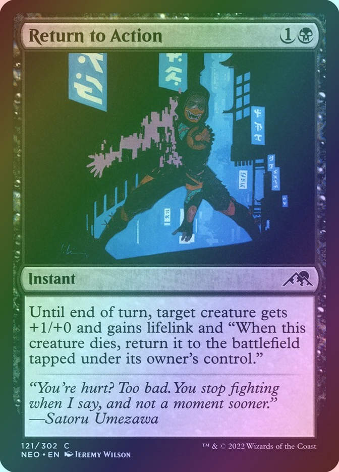 Return to Action (NEO) (121) / Foil