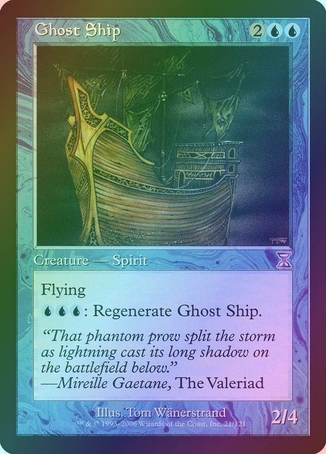 Ghost Ship (TSB) (21) / Foil