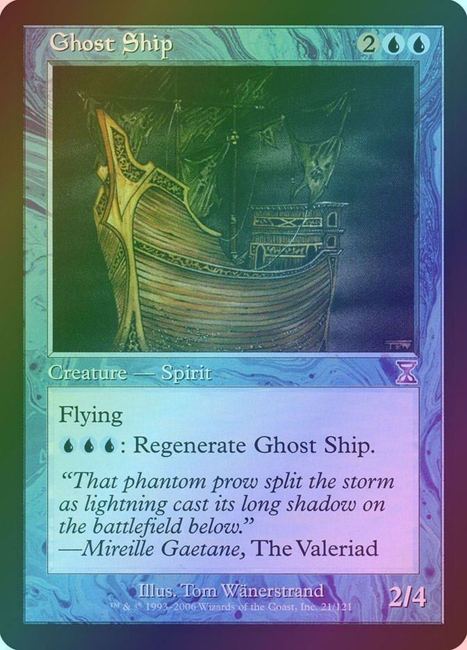 Ghost Ship (TSB) (21) / Foil