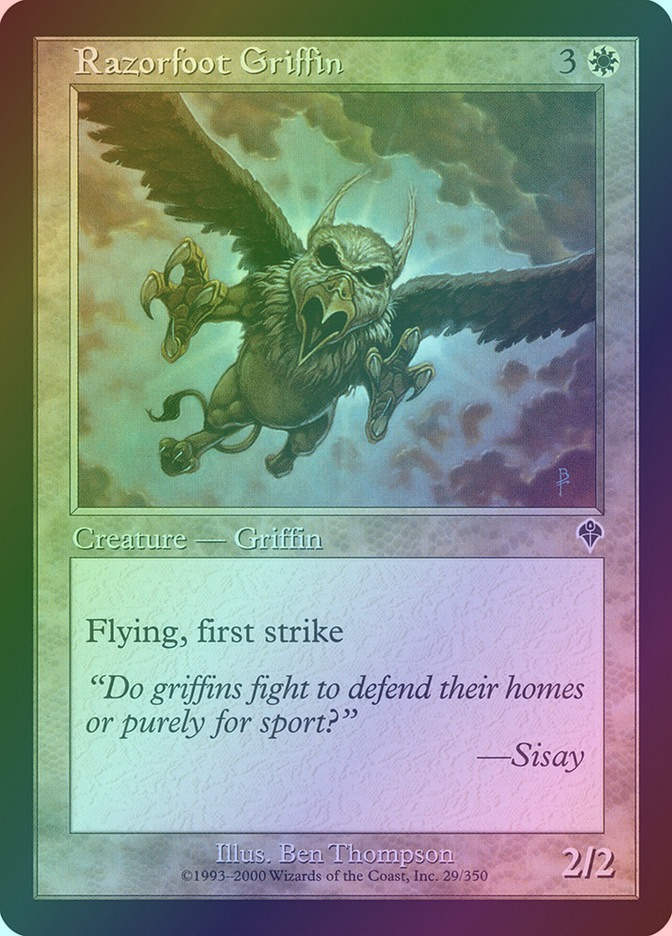 Razorfoot Griffin (INV) (29) / Foil