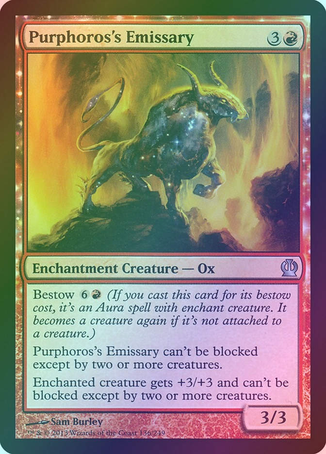 Purphoros's Emissary (THS) (136) / Foil