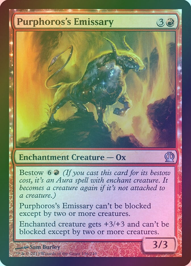 Purphoros's Emissary (THS) (136) / Foil