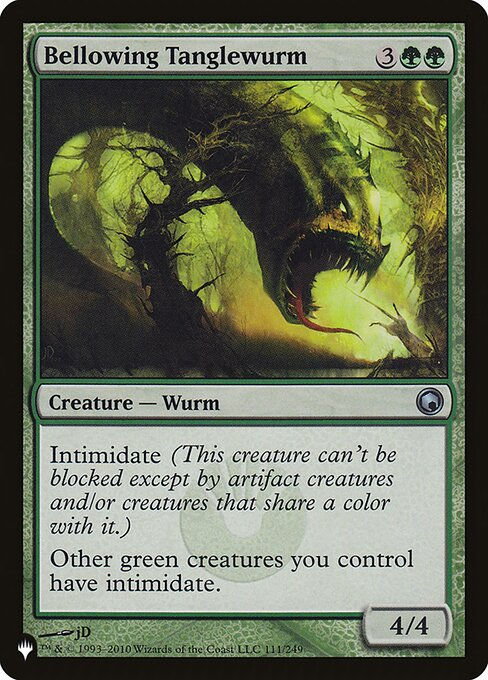 Bellowing Tanglewurm (PLST) (SOM-111)