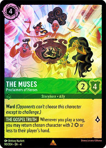 The Muses - Proclaimers of Heroes (LOR_URS) / Foil