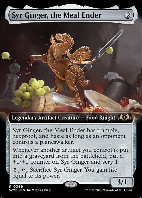 Syr Ginger, the Meal Ender (woe) / Extended Art