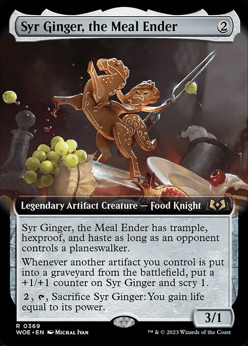 Syr Ginger, the Meal Ender (woe) / Extended Art