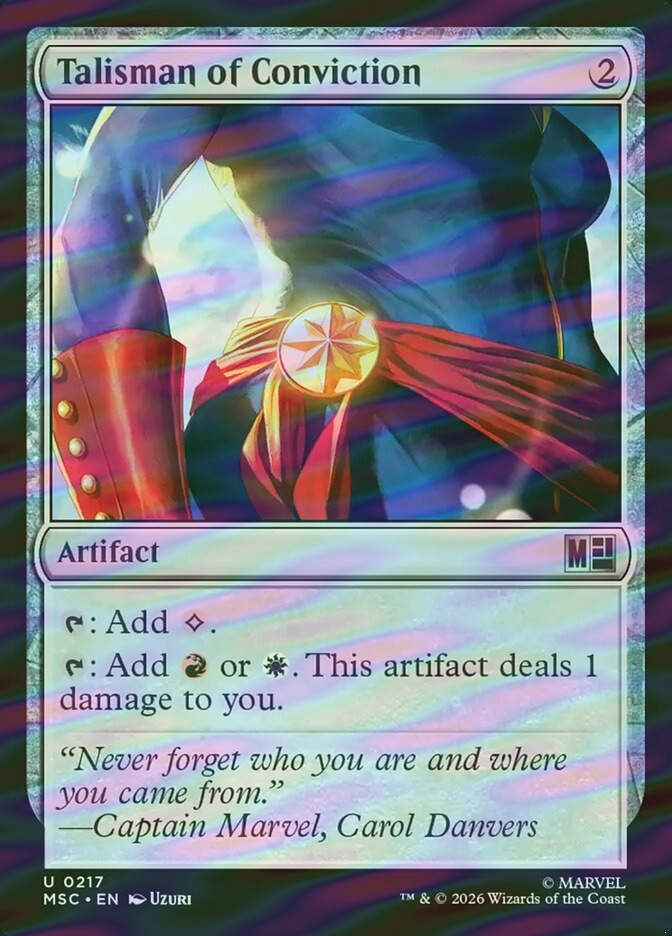 Talisman of Conviction (MSC) (217) / Surge Foil