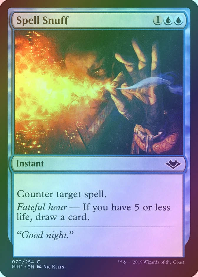 Spell Snuff (MH1) (70) / Foil