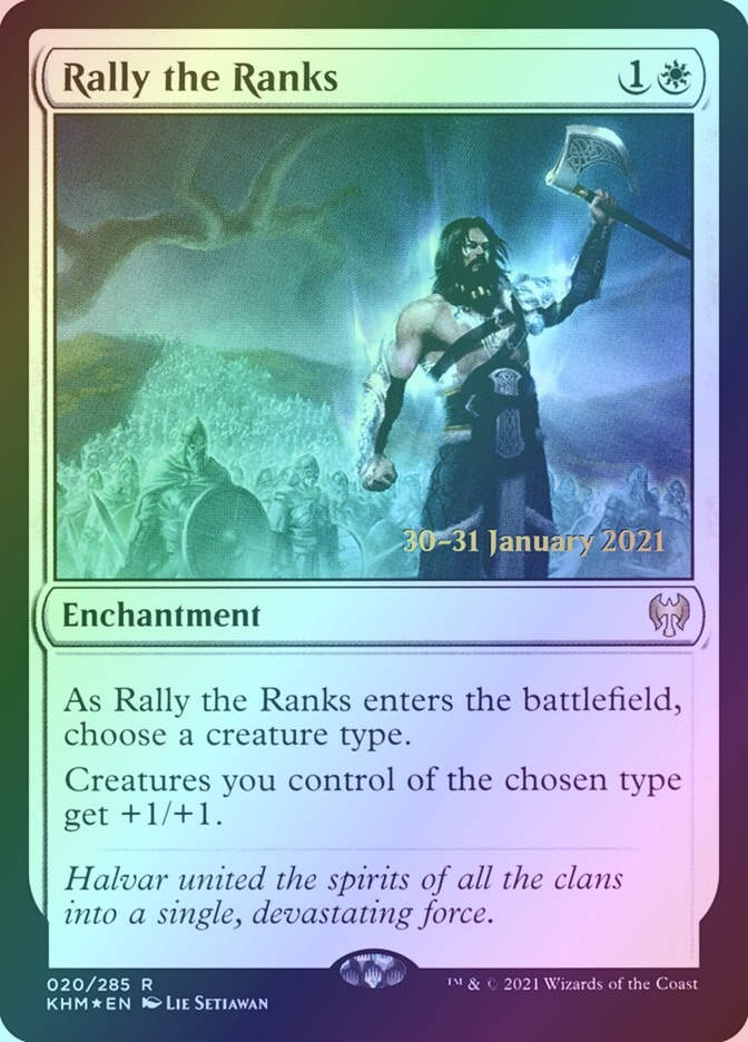 Rally the Ranks (PKHM) (20s) / Foil