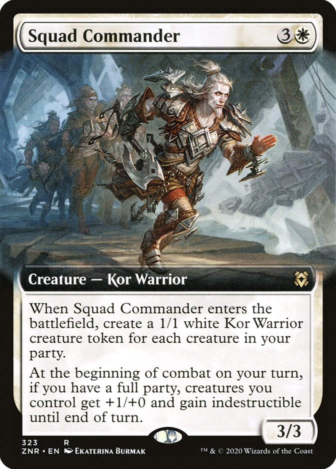 Squad Commander (ZNR) (323) / Extended Art