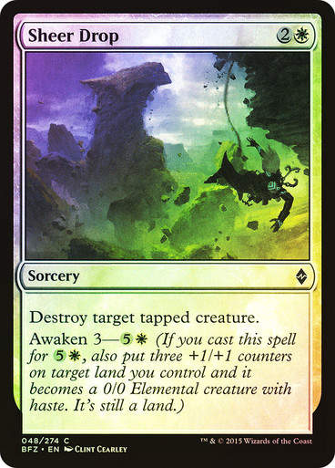 Sheer Drop (BFZ) (48) / Foil