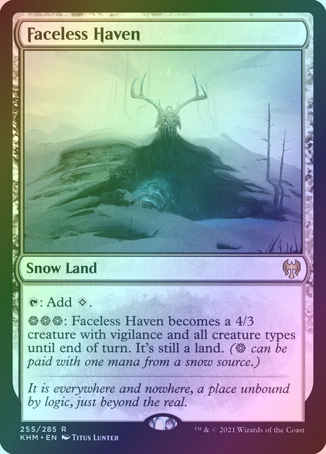 Faceless Haven (KHM) (255) / Foil