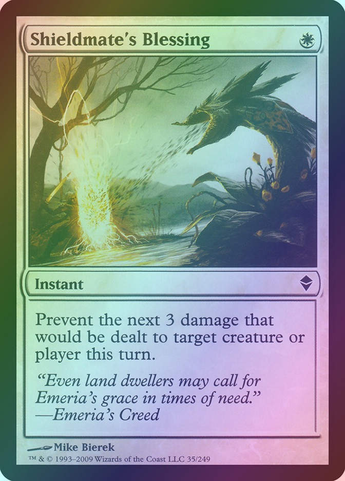 Shieldmate's Blessing (ZEN) (35) / Foil