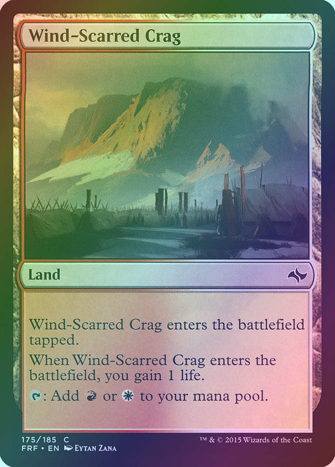 Wind-Scarred Crag (FRF) (175) / Foil