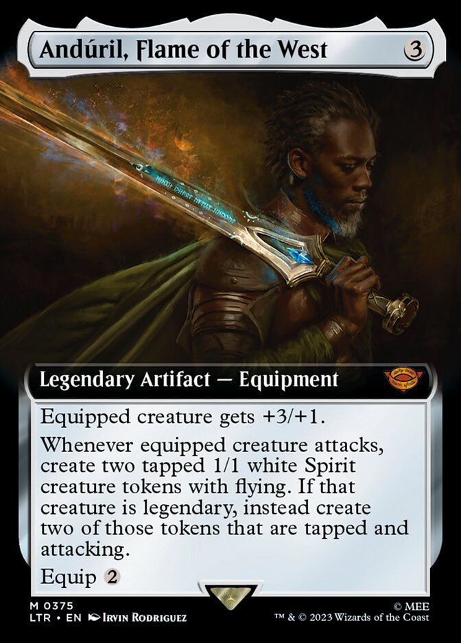 Andúril, Flame of the West (LTR) (375) / Extended Art