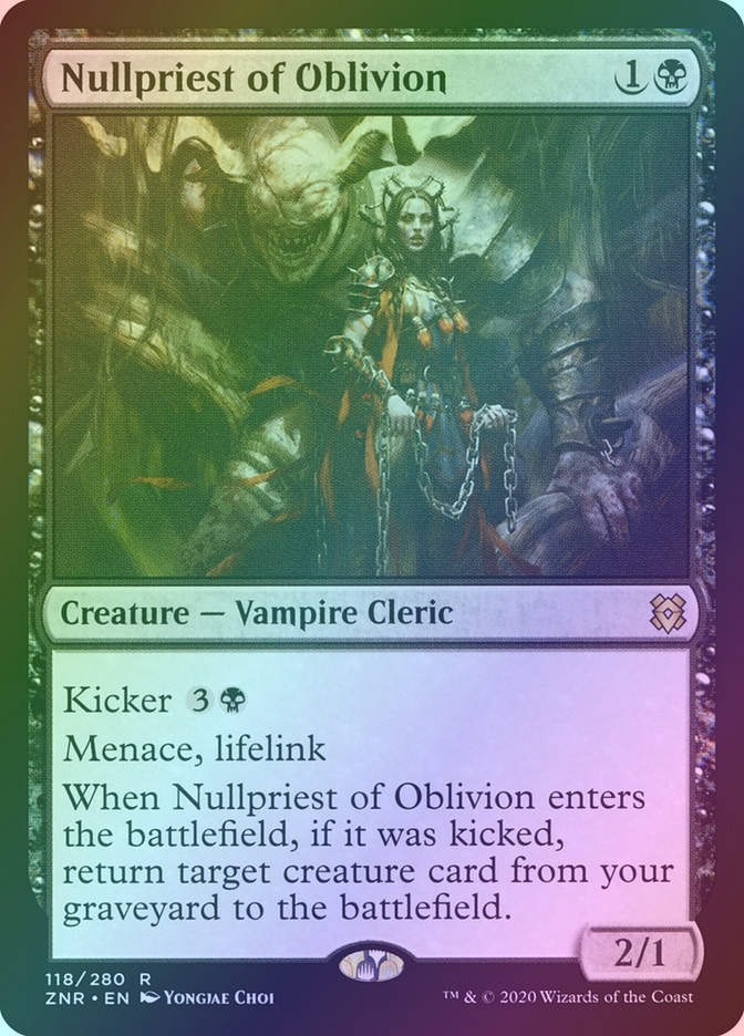 Nullpriest of Oblivion (ZNR) (118) / Foil
