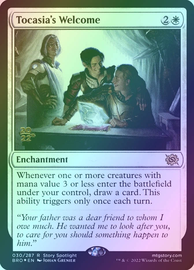 Tocasia's Welcome (PBRO) (30s) / Foil