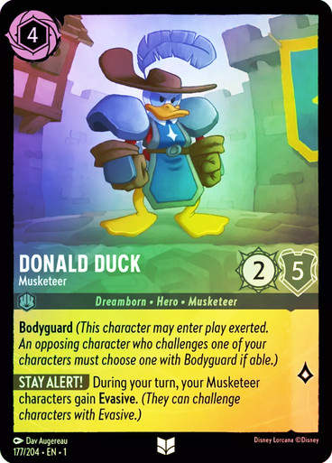 Donald Duck - Musketeer (LOR_TFC) / Foil