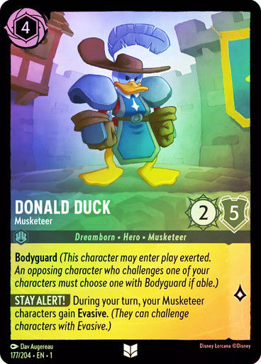 Donald Duck - Musketeer (LOR_TFC) / Foil