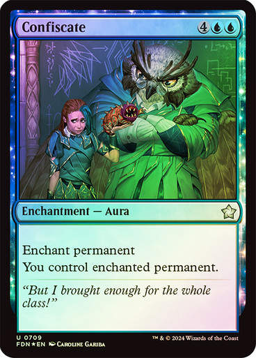 Confiscate (FDN) (709) / Foil (Starter)