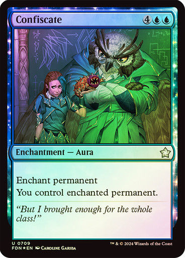 Confiscate (FDN) (709) / Foil (Starter)