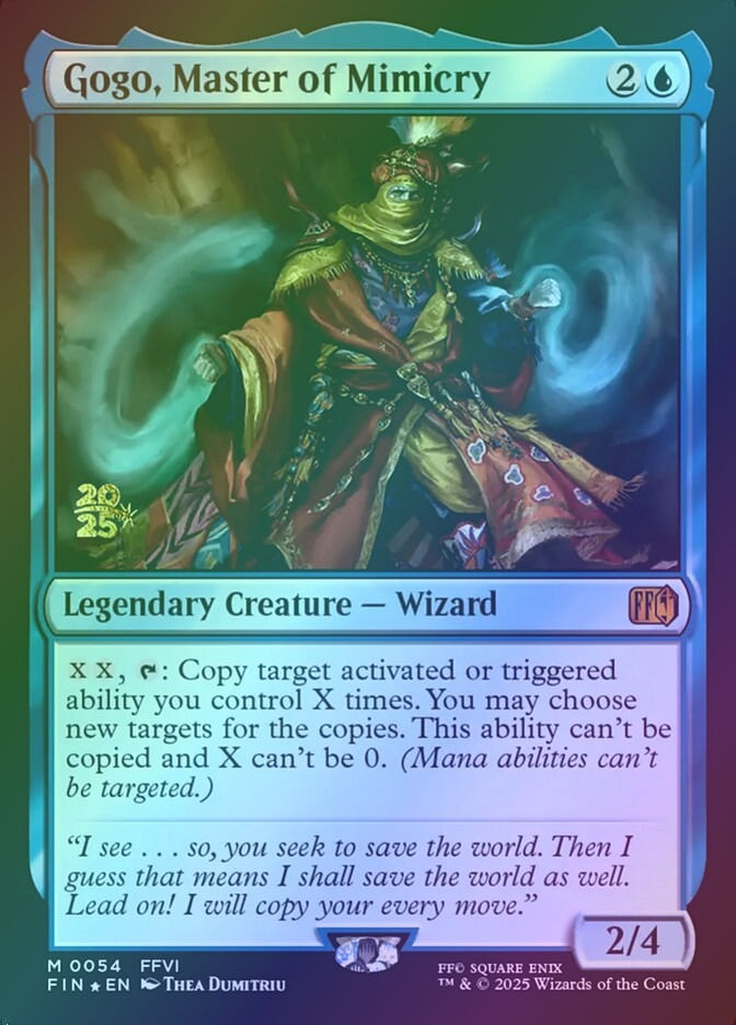 Gogo, Master of Mimicry (PFIN) (54s) / Foil